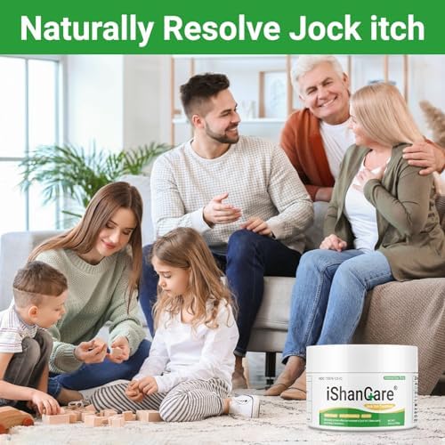 Ishancare natural anti itch ointment texture sample highlighting targeted skin soothing properties.