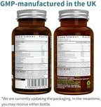 Igennus health supplement bottle angled shot with branding