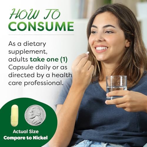 Best Naturals dietary supplement capsule size and texture