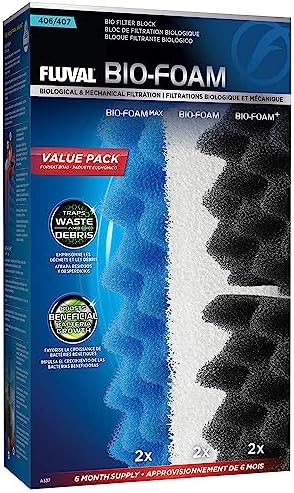 Fluval bio foam value pack packaging box