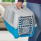 Unassembled pieces of the Spree pet carrier showcasing the tool-free setup design