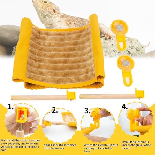 Close up view of the durable suction cup mounting system on the FlidRunest lizard hammock