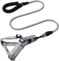 Dhgate adjustable dog harness and leash set front view