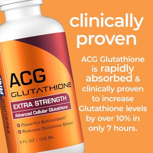 Results RNA ACG Glutathione Extra Strength label ingredients panel