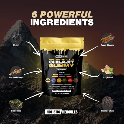 himalaya products Vegan shilajit gummies for energy boost and immune support