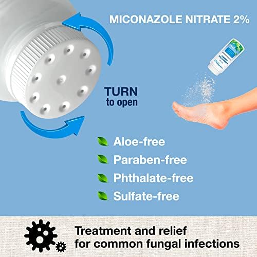 Puregen Labs imported topical powder bottle showing the secure dispenser cap closure.