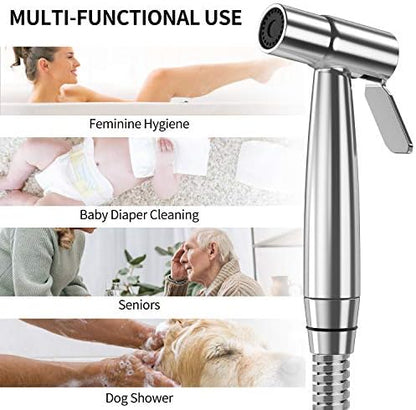 Yawenner bathroom bidet sprayer mounted on toilet tank