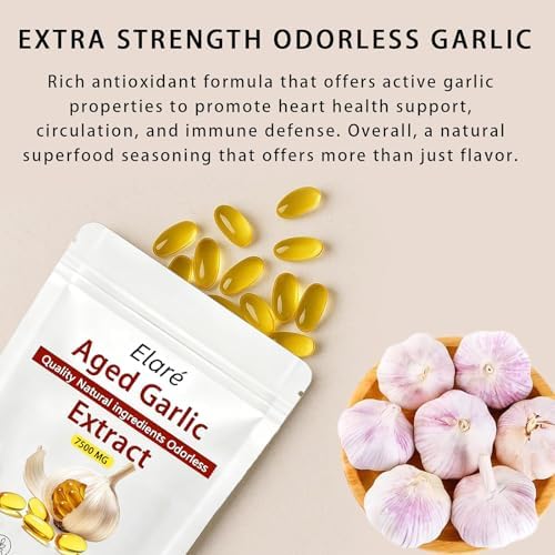 Authentic USA imported Kymezol garlic supplement packaging showing non-GMO gluten-free seals