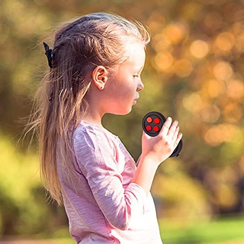 UOOEFUN compact pocket size fidget toy being held in an adult hand for size comparison