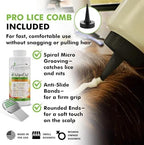 Authentic Head Hunters Natural Lice Products packaging imported from the USA.