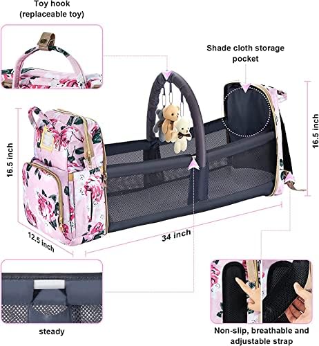 GurZinn baby organizer attached to stroller straps