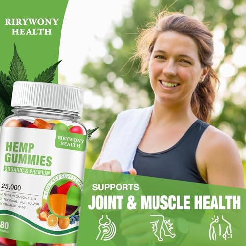 Two packs of RiRywony Health fruit flavored omega gummies