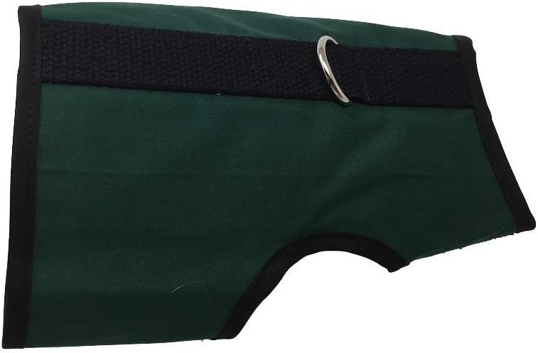 Brand label and sizing tag detail on the Kitty Holster medium large cat vest.