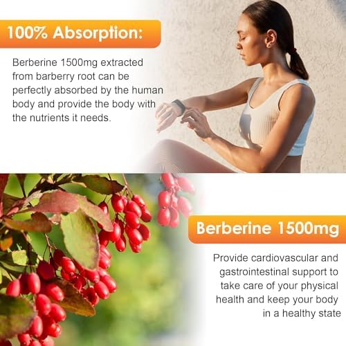 Bunkka Berberine 1500 milligram ingredients list