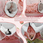 Eaedmy small pet cage accessories hanging view