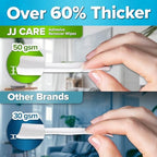 JJ CARE medical grade bandage remover wipes with aloe vera