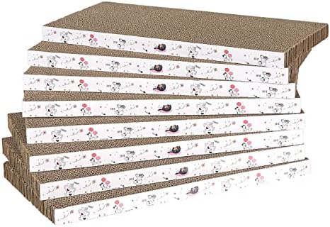 Catinarla corrugated cardboard cat scratcher reversible double sided design