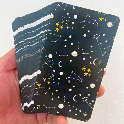 Full set of 56 Angel Numbers Oracle Cards arranged