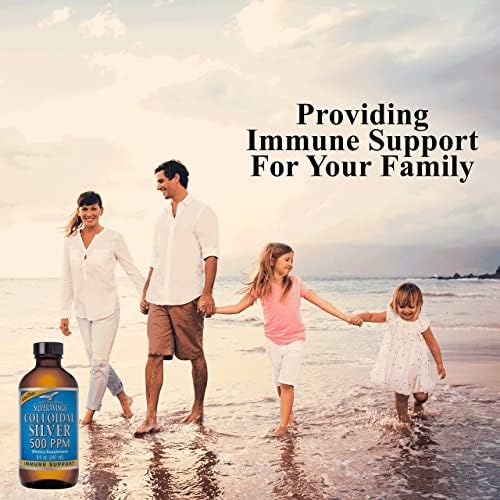 Natural Path Silver Wings colloidal silver immune support product packaging overview