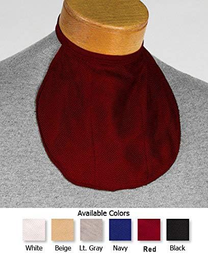 Adjustable black neck stoma guard by Romet displaying the quick-release strap and secure fit design.