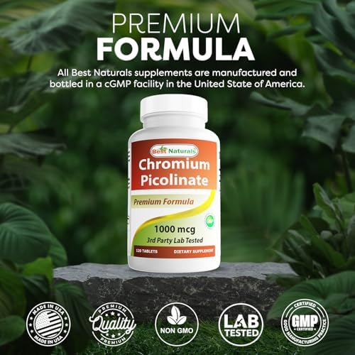 Authentic USA imported Best Naturals dietary supplement bottle with GMP certification seal
