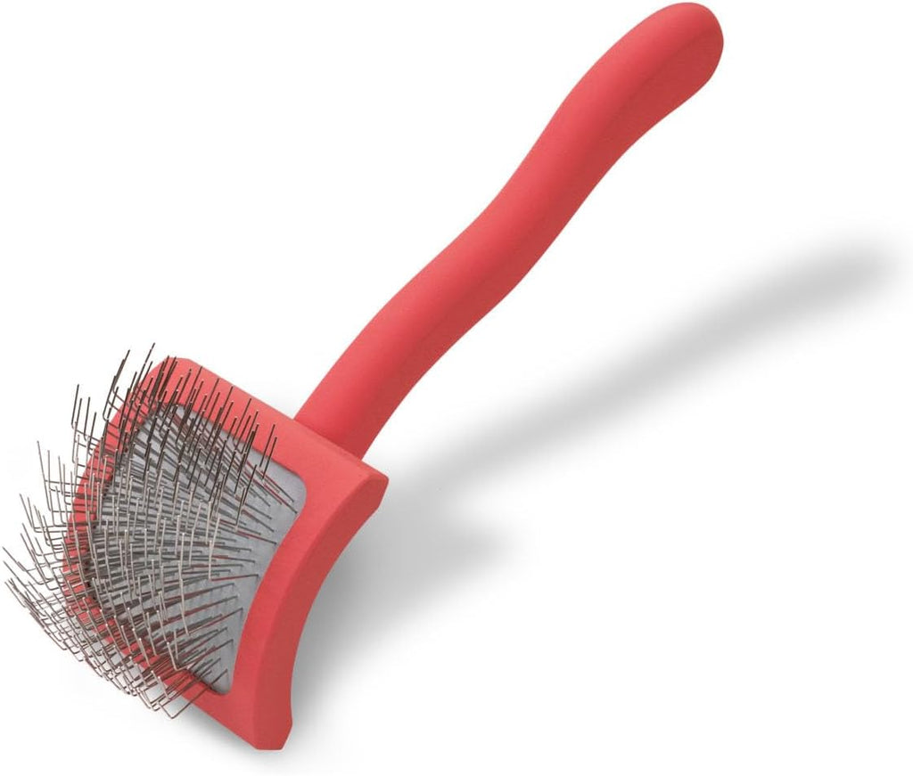Chris Christensen Big G Dog Slicker Brush for Dogs (Goldendoodles, Labradoodles, Poodles), Groom Like a Professional, Fluff Detangle Style, Saves Time Energy, Coral, Large - Image 10