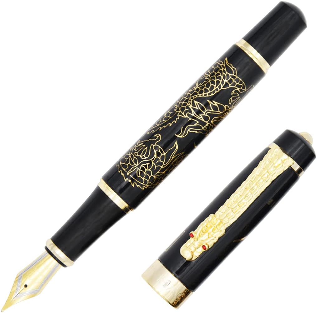 Gullor Descendants of the Dragon fountain pen front view