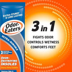 Close up of the triple layer moisture absorbing technology in Odor-Eaters insoles