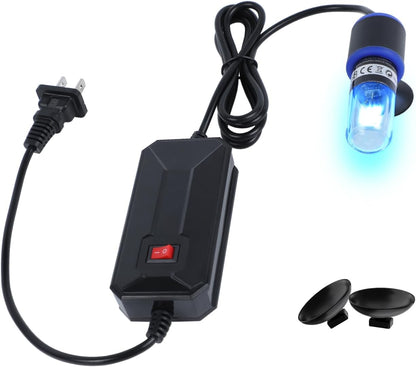 9W UVC Aquarium Light for Fish Tank and Pond - Quartz Tube Waterproof UV Lamp, Water Clarifier for Clearer Water - Image 14
