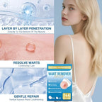Zihyo skin tag remover patches packaging showing botanical ingredients.