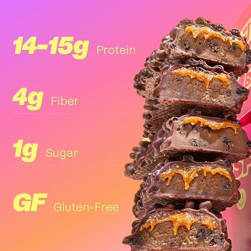 Misfits Protein Bar Variety Pack | Nutrition Bars - 14-15g Protein, 1g Sugar, Plant-based, Low Carb, Non-GMO, Gluten Free Snacks | Pack of 12, Multiple Flavors - Image 3