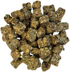 USA imported Exotic Nutrition pet food block for behavioral enrichment.