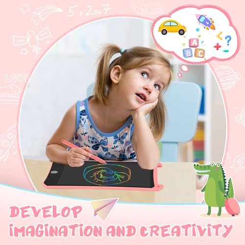 Children using EooCoo drawing boards for educational activities