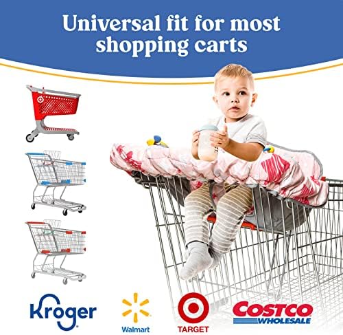 PILLANI toddler trolley cushion highlighting the adjustable safety harness belt close up.