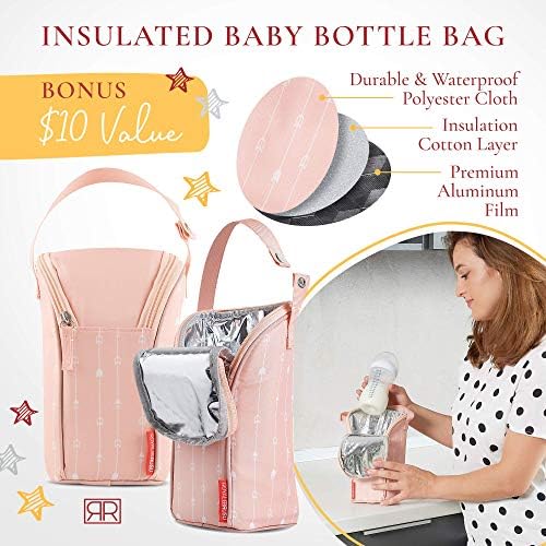 Royal Rusu bonus insulated baby bottle bag