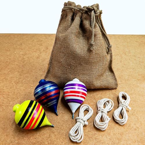 Sportida spinning tops with professional spinning strings included