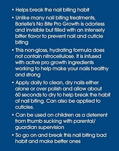 Odorless anti-nail biting polish to provide assistance with stopping thumb sucking