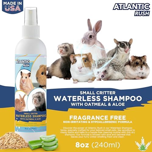 Atlantic Rush no-rinse pet shampoo spray nozzle detail