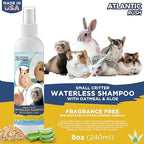 Atlantic Rush no-rinse pet shampoo spray nozzle detail