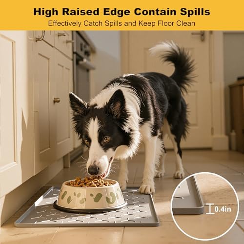 Waterproof food grade Pieviev pet placemat surface