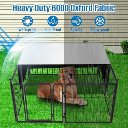 USA imported premium pet fence cover folded inside its storage bag