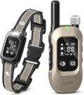 Delupet dog training collar remote control display screen interface showcasing training modes