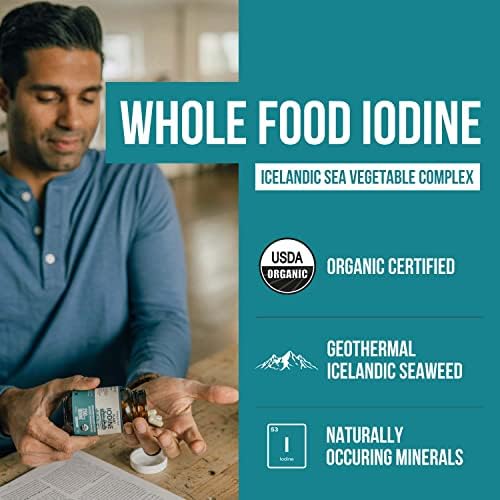 Triquetra Health plant iodine capsules label details