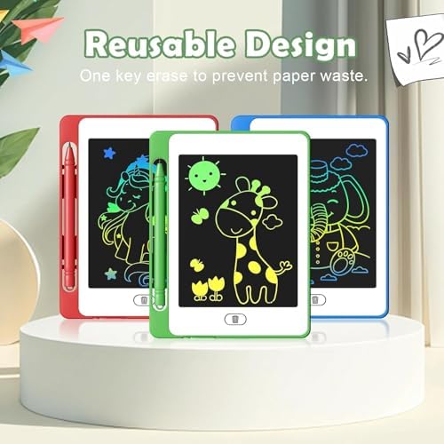 Colorful 6.5 inch LCD doodle board for children