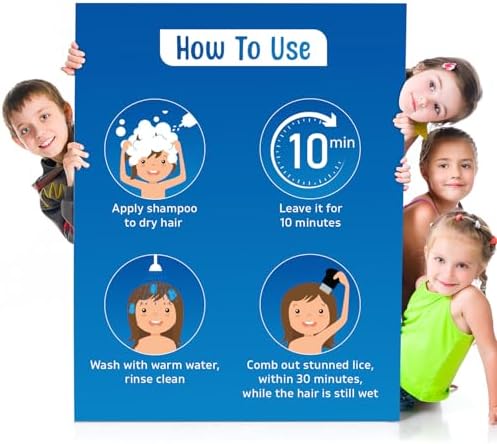 Lice No More lice treatment kit with included special removal comb