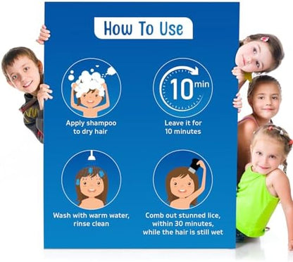 Lice No More lice treatment kit with included special removal comb