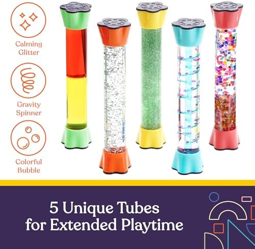 Liquid motion cool tubes used for office desk decor