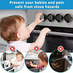 Instructions for installing Babepai stove safety locks