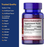 Authentic USA sourced Puritan's Pride supplement packaging