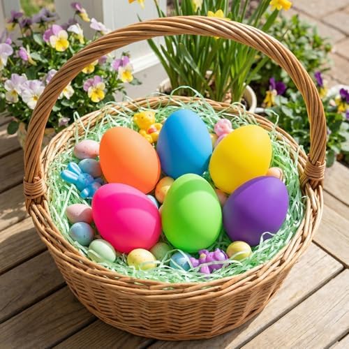 Non toxic durable easter egg hunt prize alternatives for kids